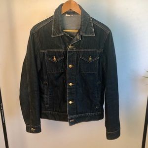 Men’s American Apparel OG Dark Denim Jean Jacket.